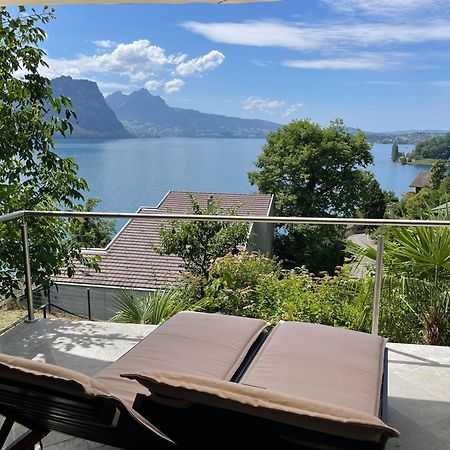 Villa Bootsmann Mit Spektakulaerer Seesicht Nahe Badestrand Вицнау Экстерьер фото