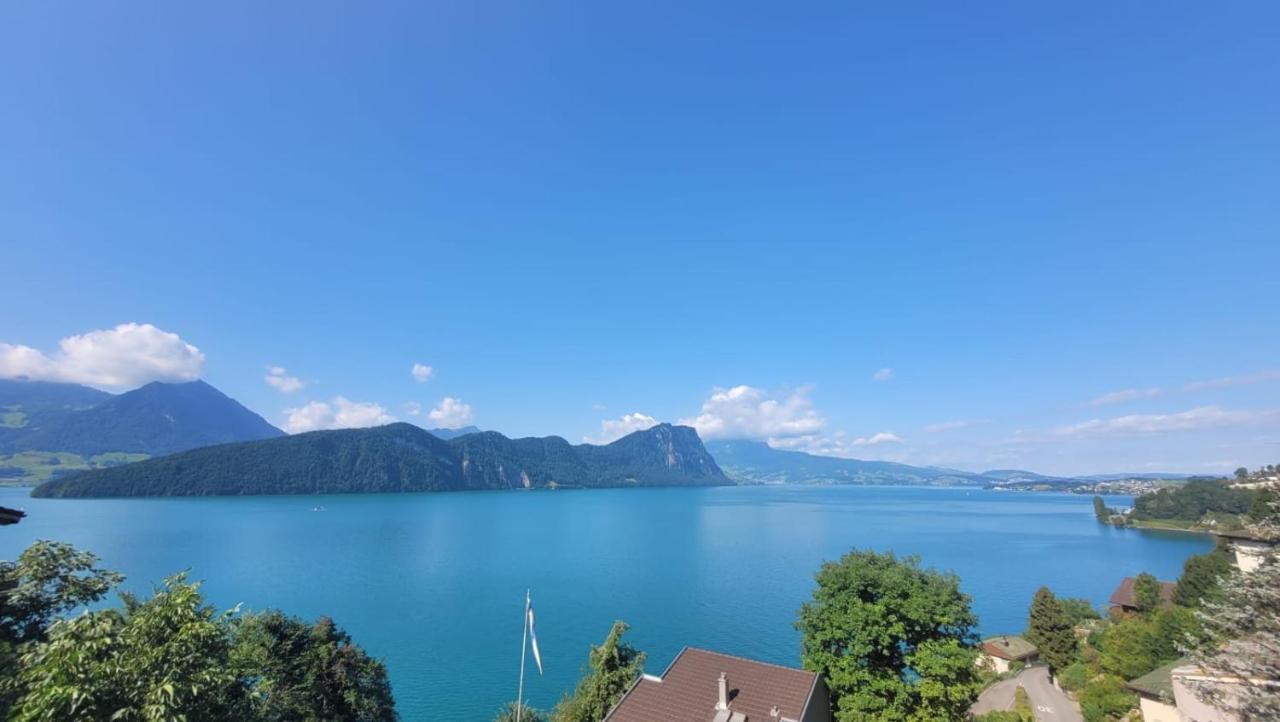 Villa Bootsmann Mit Spektakulaerer Seesicht Nahe Badestrand Вицнау Экстерьер фото