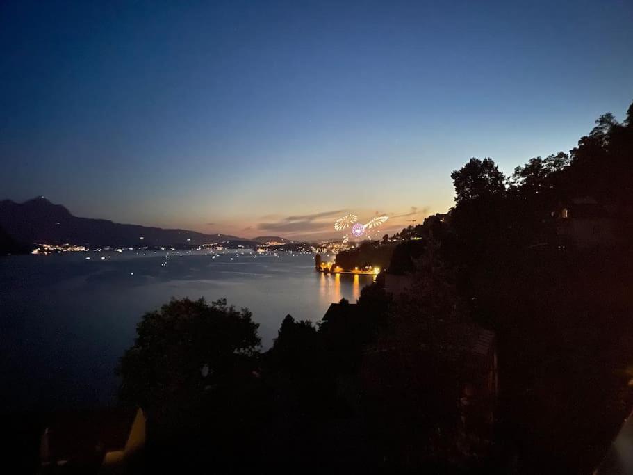 Villa Bootsmann Mit Spektakulaerer Seesicht Nahe Badestrand Вицнау Экстерьер фото