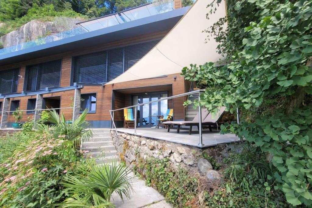 Villa Bootsmann Mit Spektakulaerer Seesicht Nahe Badestrand Вицнау Экстерьер фото